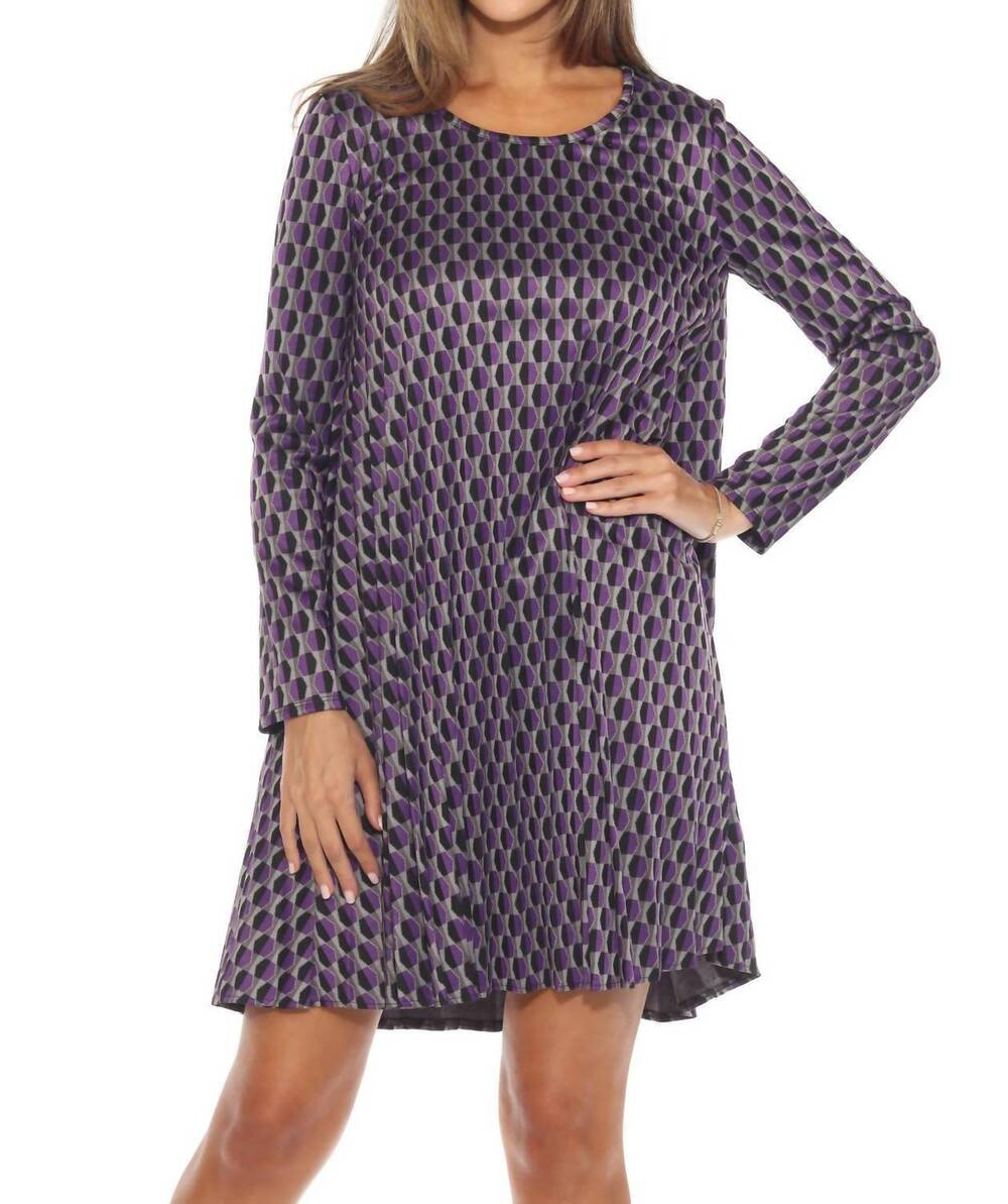 NEW JOSEPH RIBKOFF geometric knit shift dress in black/multi